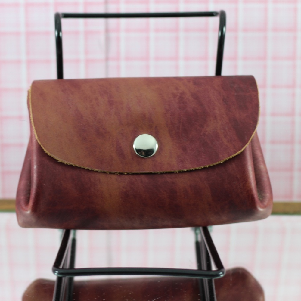 Mizo Hand Made Unique Leather 3 pocket wallet